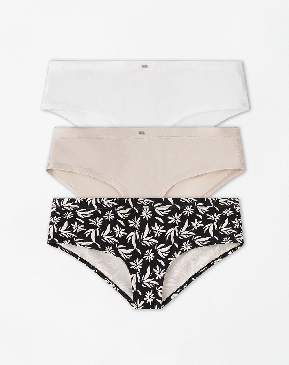 Panty cachetero algodón x3unds surtido