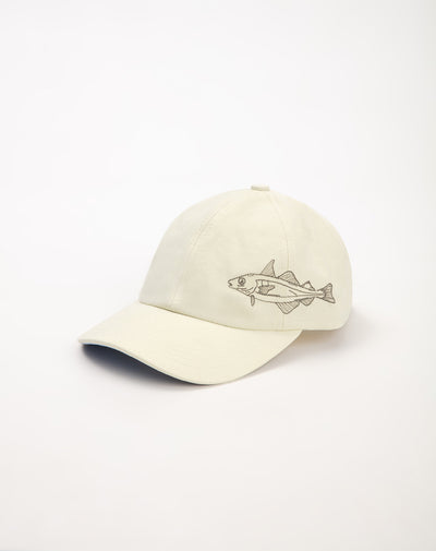 Gorra bordada crudo unisex hombre