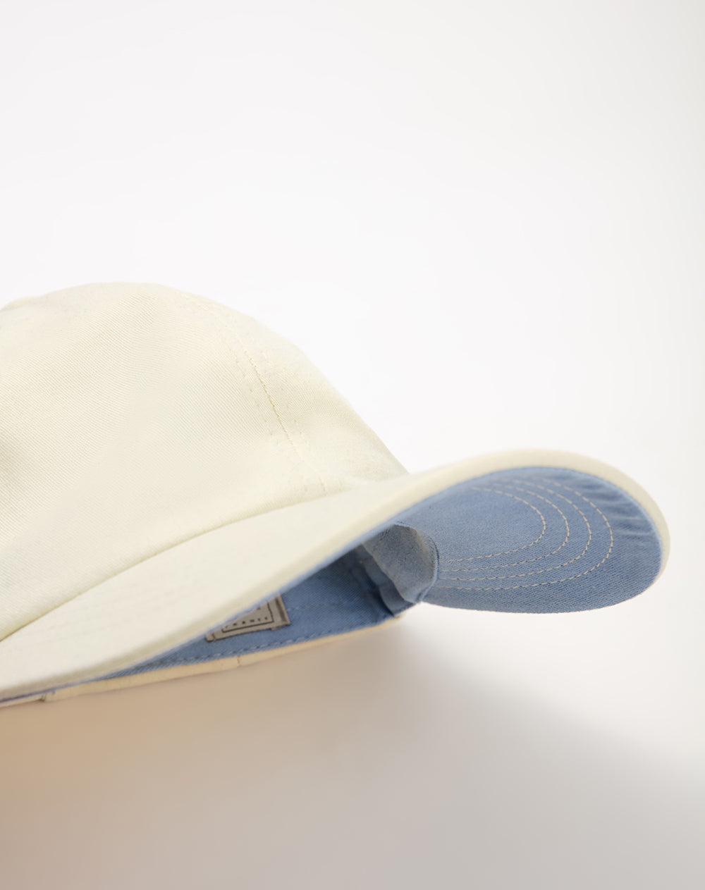 Gorra bordada crudo unisex hombre