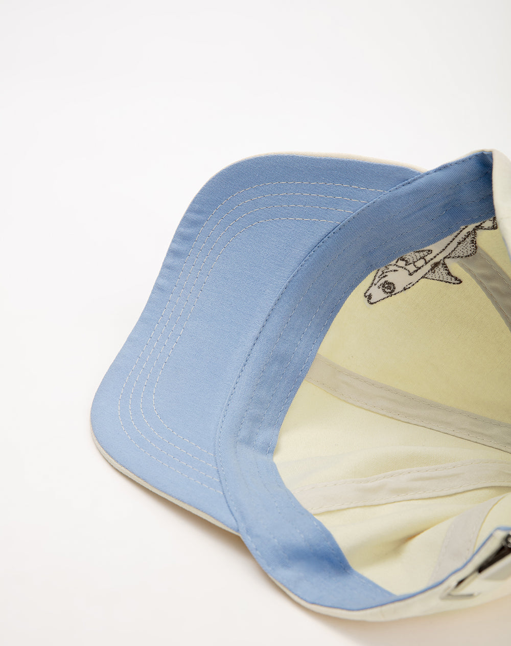 Gorra bordada crudo unisex hombre