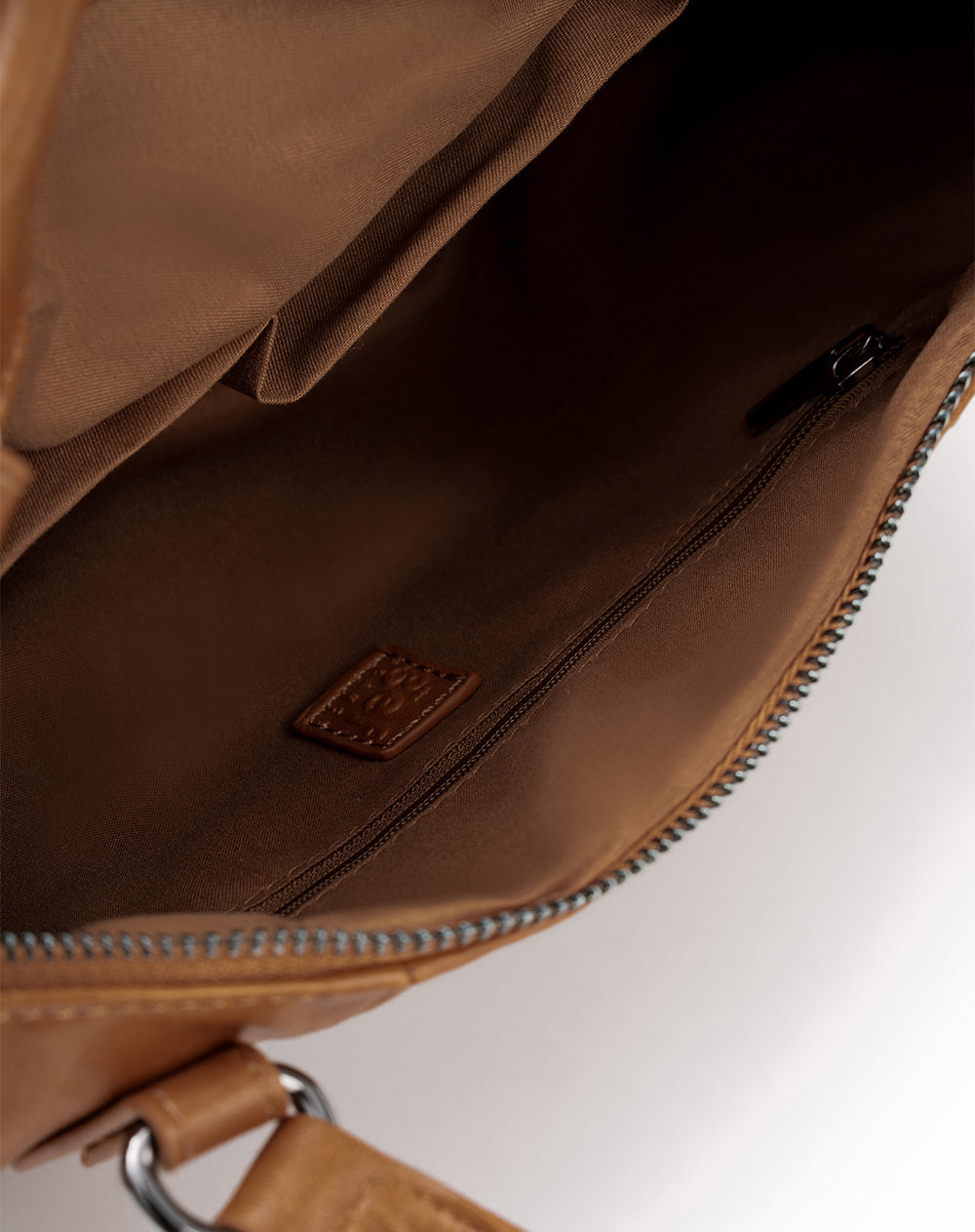 Bolso bowling + monedero café mujer