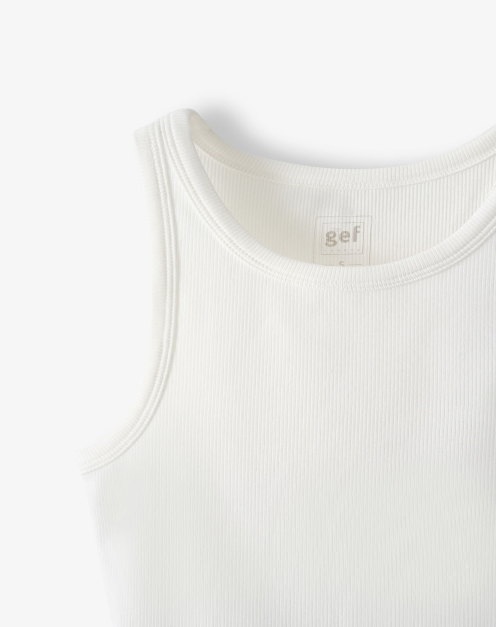 Camiseta slim blanca mujer