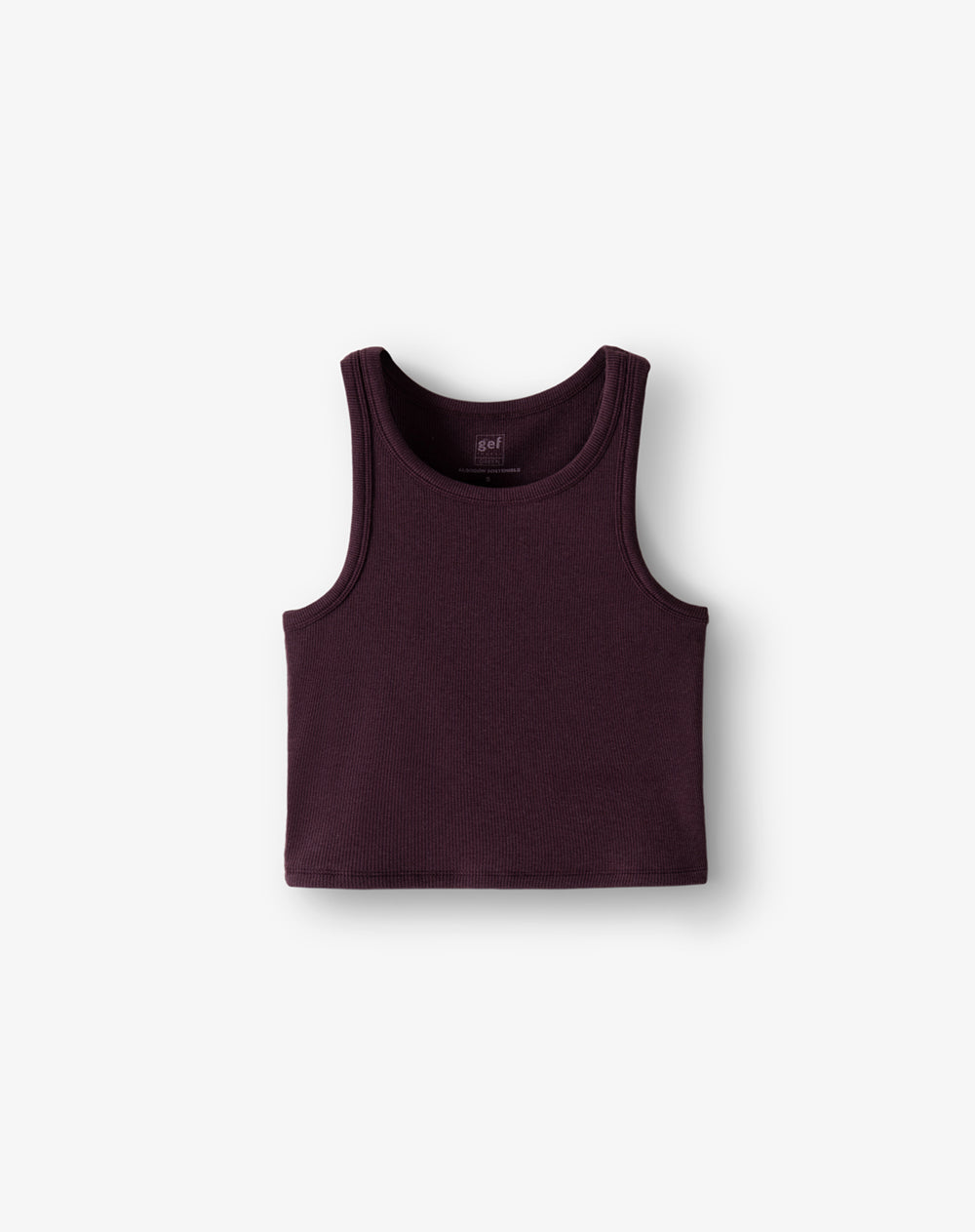 Camiseta slim vino tinto mujer