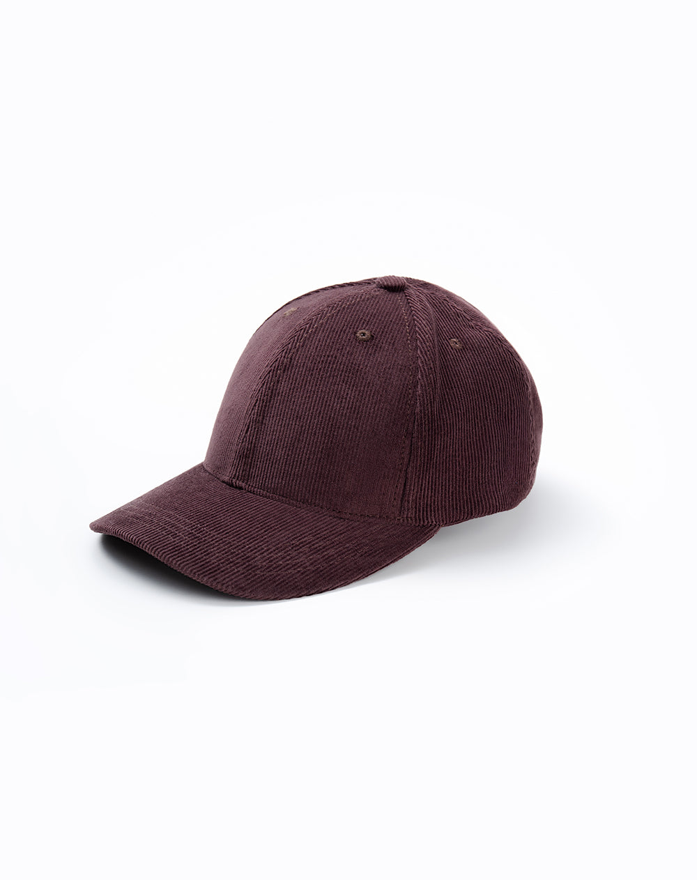 Gorra baseball en corduroy vinotinto unisex GEF | MORAT