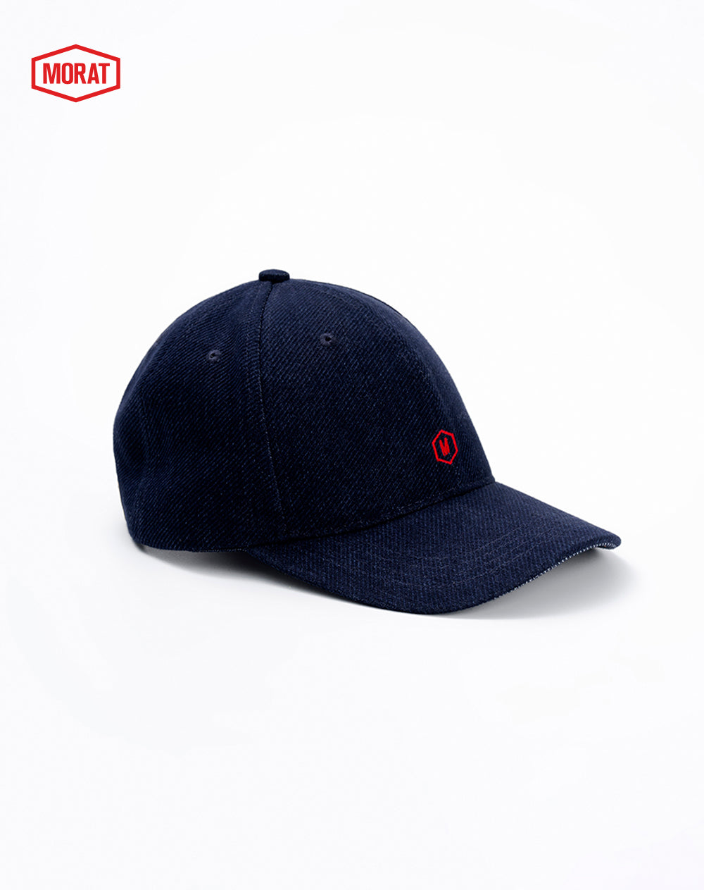 Gorra baseball en denim índigo oscuro unisex GEF | MORAT