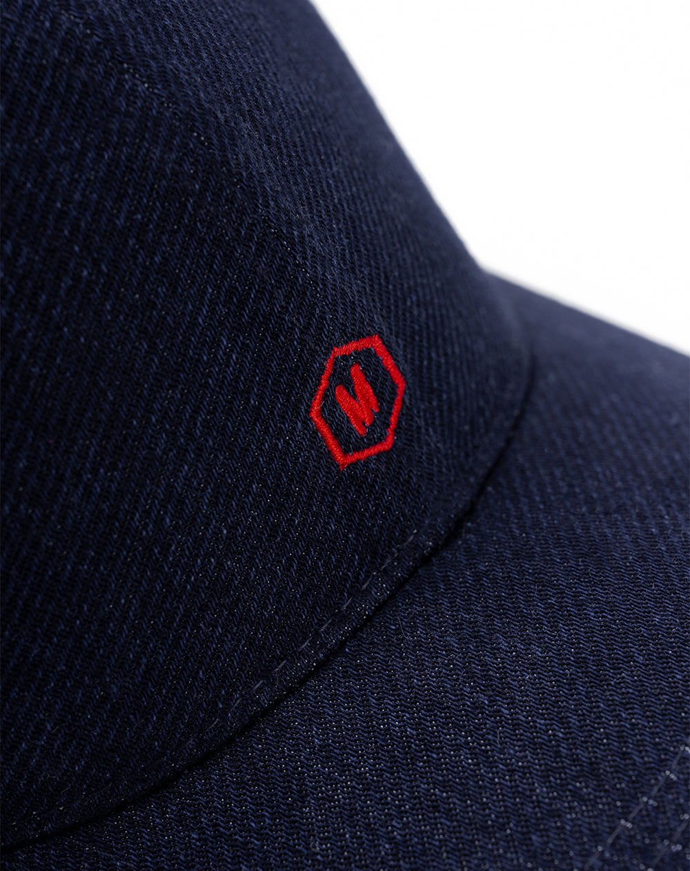 Gorra baseball en denim índigo oscuro unisex GEF | MORAT