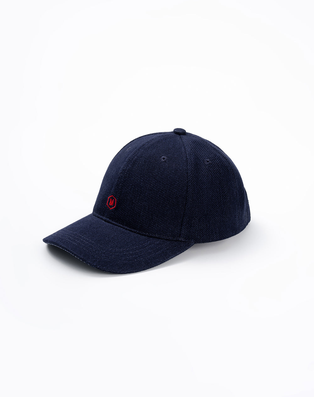 Gorra baseball en denim índigo oscuro unisex GEF | MORAT