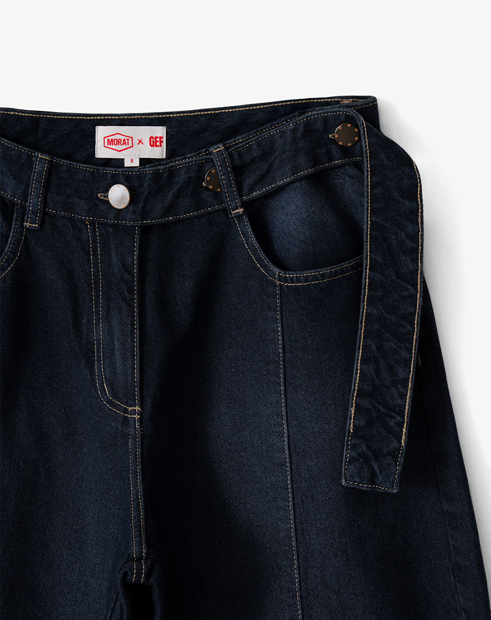 Jean baggy índigo oscuro unisex GEF | MORAT