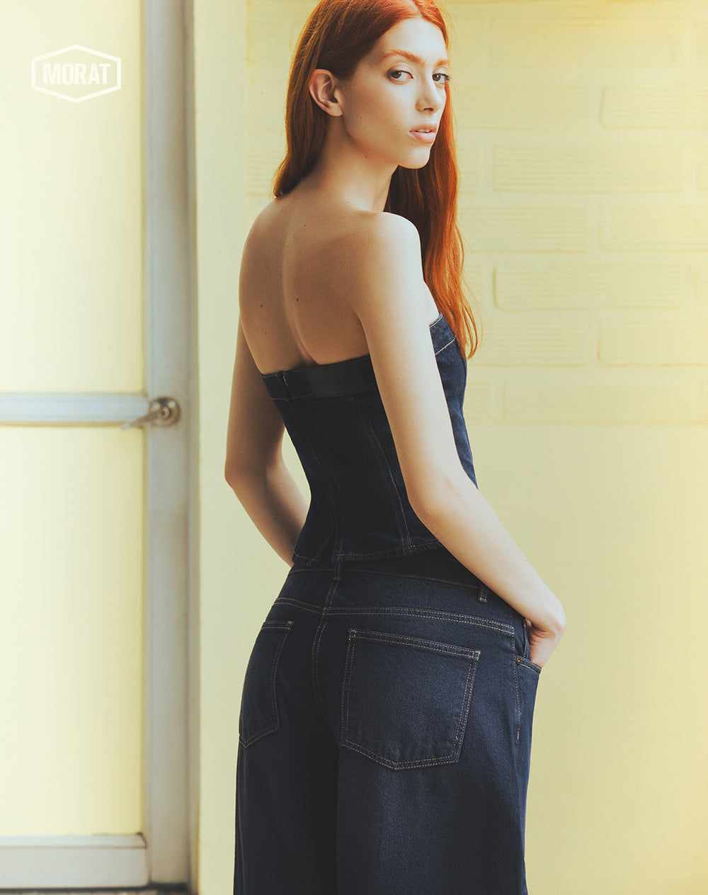 Jean baggy índigo oscuro unisex GEF | MORAT