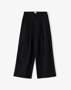 Pantalón sastre negro mujer