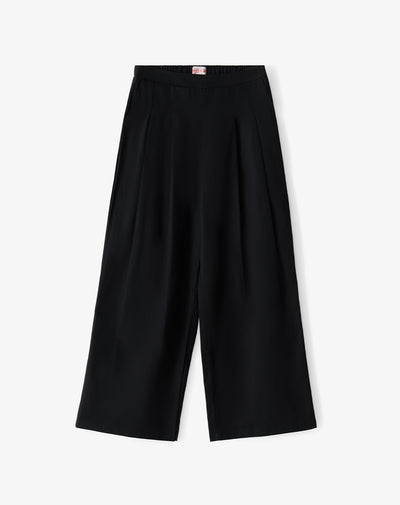 Pantalón sastre negro mujer