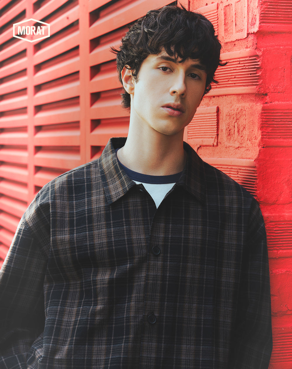Camisa overshirt cuadros unisex GEF | MORAT