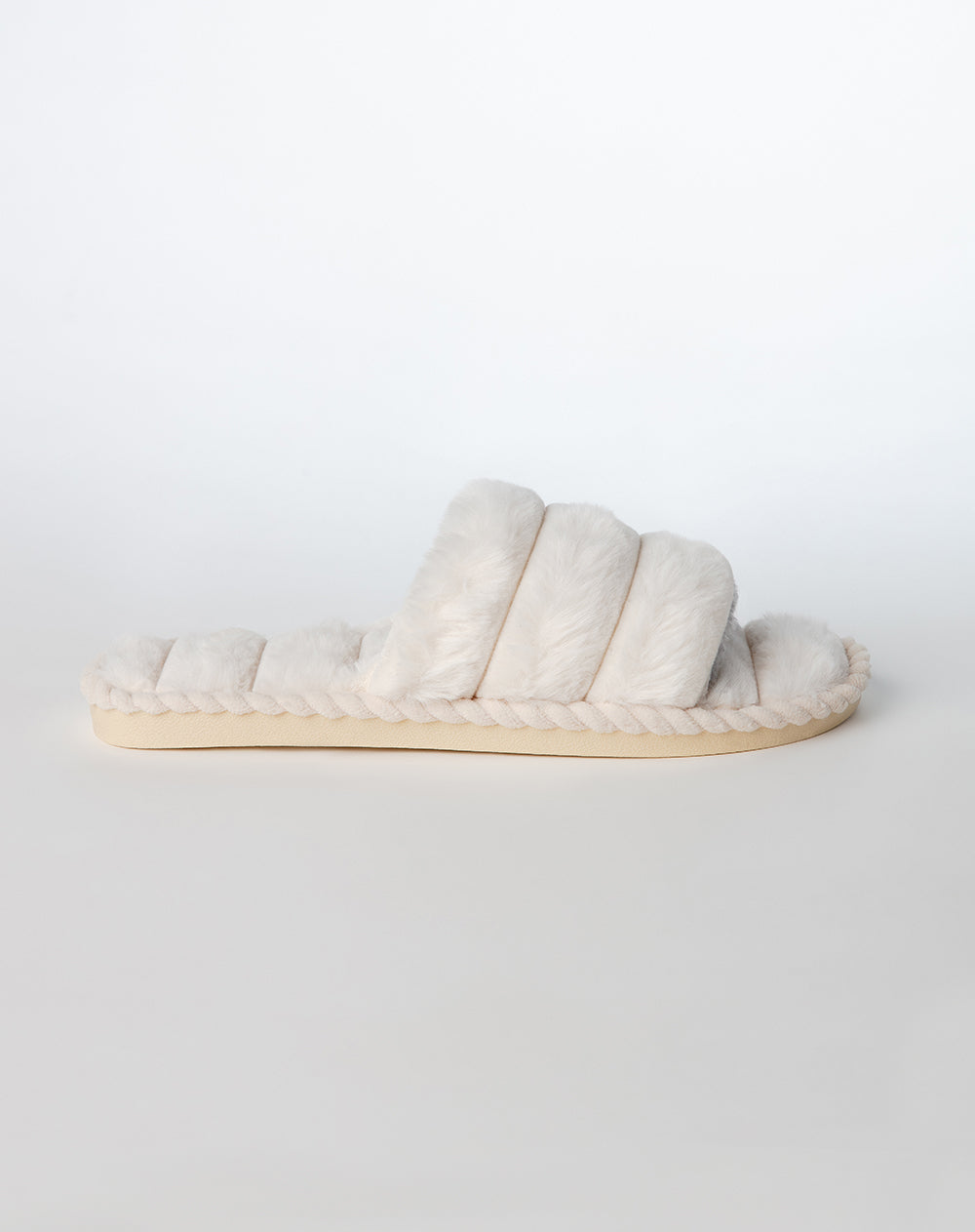 Zapatos pantufla crudo