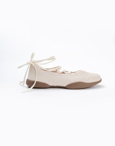 Baletas Beige