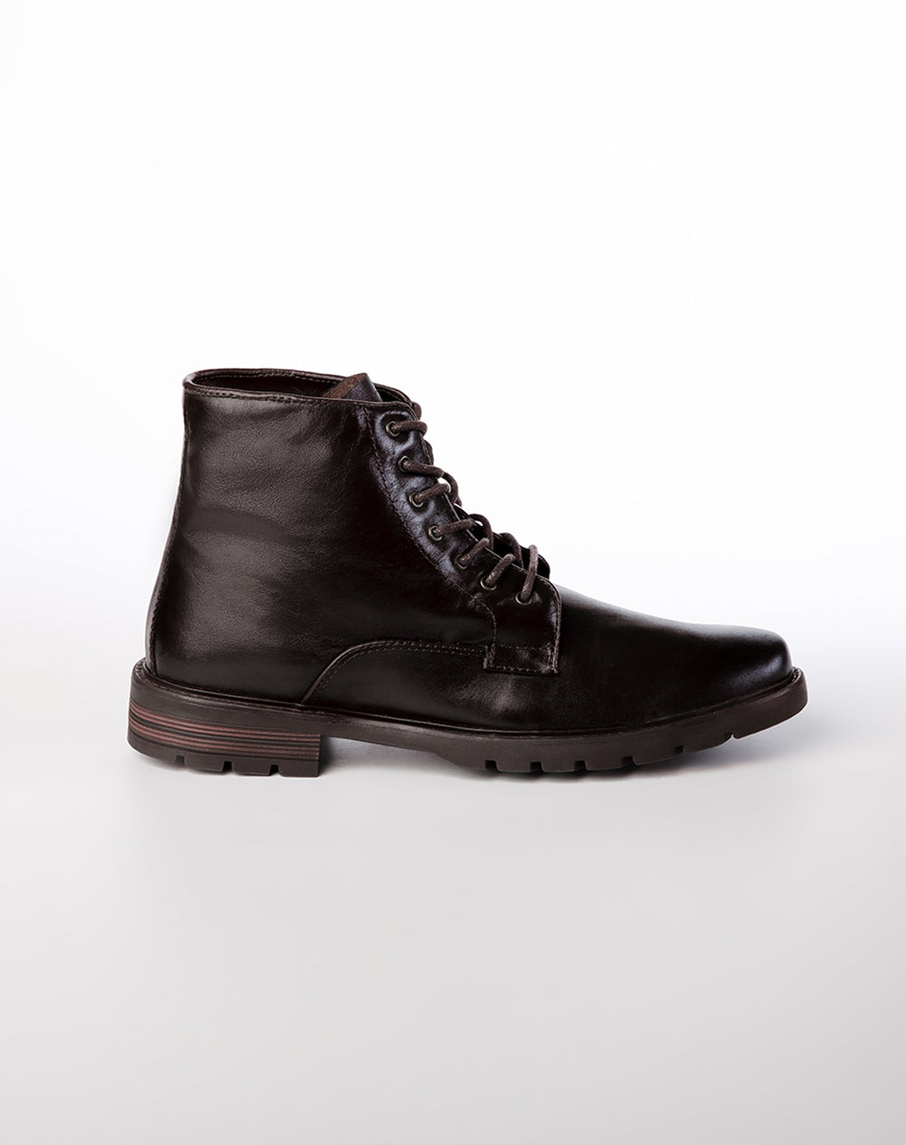 Botas caña baja cafe