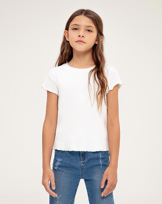 Camisa Para Niña - Compra Online Blanca en gef.co.co