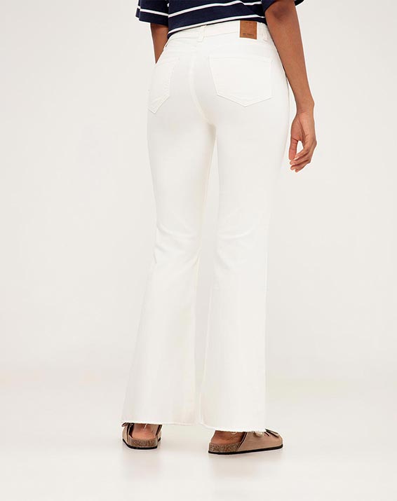 recoger Lo dudo Absurdo Jeans Blanco Mujer - Compra Online Jeans Blanco Mujer en gef.co