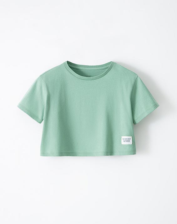 Camiseta Verde Para Niña - Compra Ahora