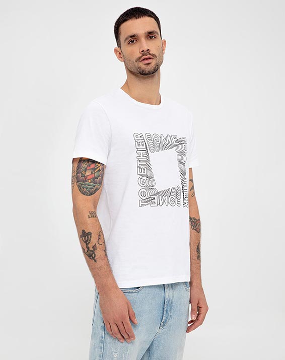Camiseta Blanca Para Hombre - Compra Online Camiseta Blancas