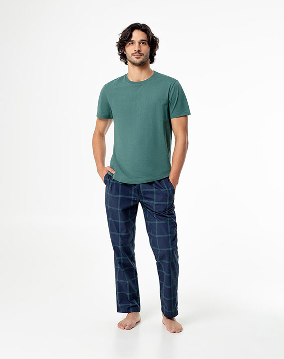Pantalones Largos Para Pijamas Hombre - Compra Online Pantalones Largos  Para Pijamas Hombre en