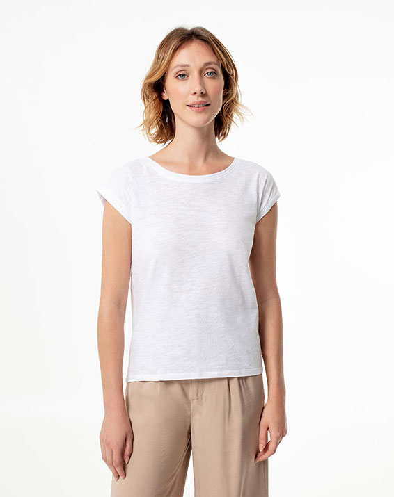 Camisetas Blanca Para Dama - Online Camiseta Blanca