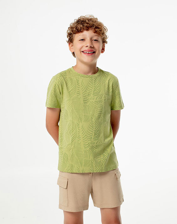 Camiseta Verde Para Niño - Compra Online Camiseta Verde Para Niño