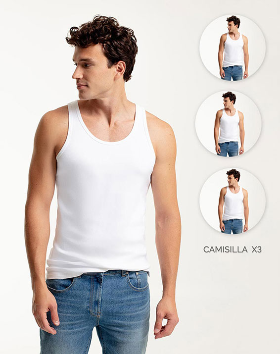 Camisetas Sin Mangas para Hombre - Compra Online Camisetas Sin
